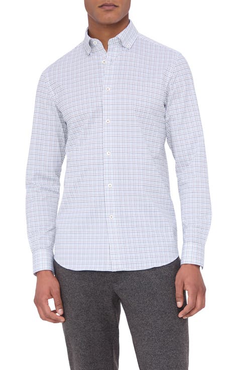 James OoohCotton® Tattersall Check Button-Down Shirt