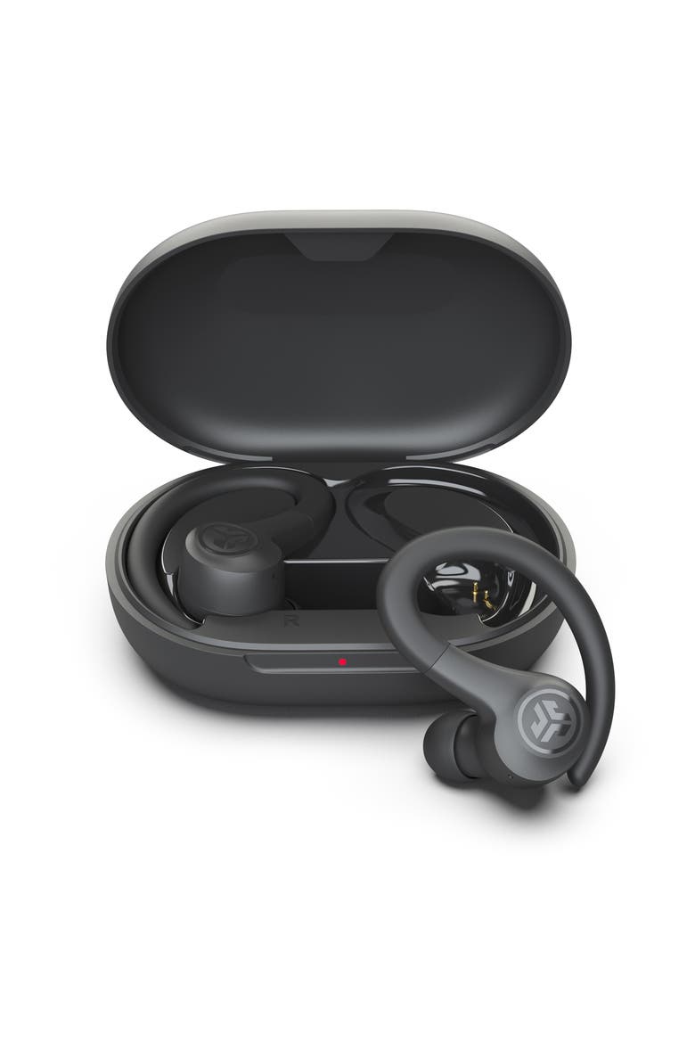 Go Air Sport True Wireless Earbuds, Main, color, Graphite