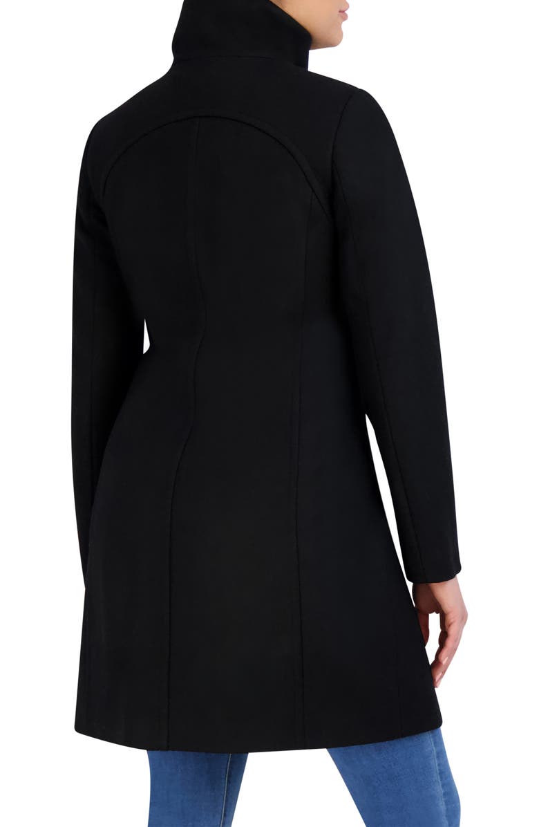 Cole Haan Signature Wool Blend Melton Coat, Alternate, color, 