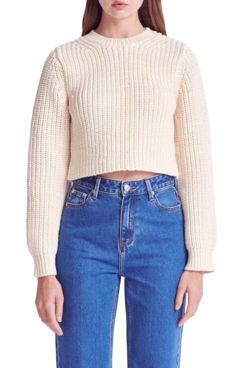 Crewneck Crop Sweater