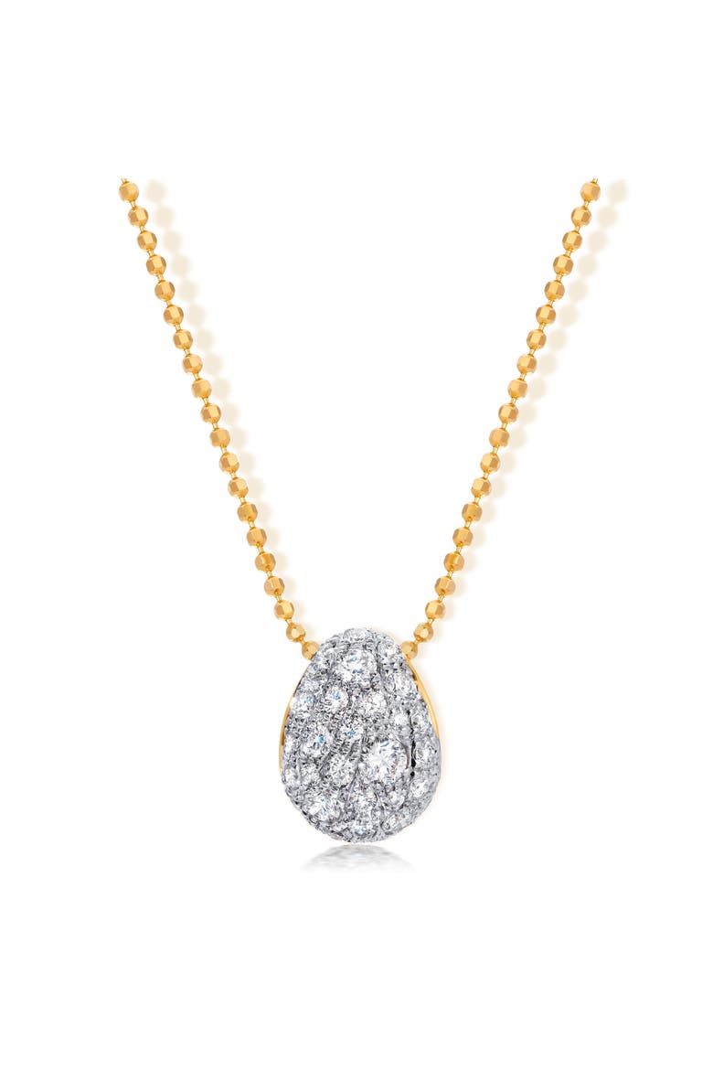 Diamond Bahia Pendant & Necklace, Main, color, Yellow Gold