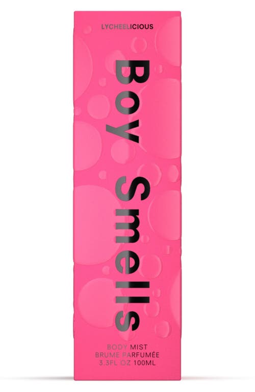 Boy Smells Travel Lycheelicious Body Mist In Transparent