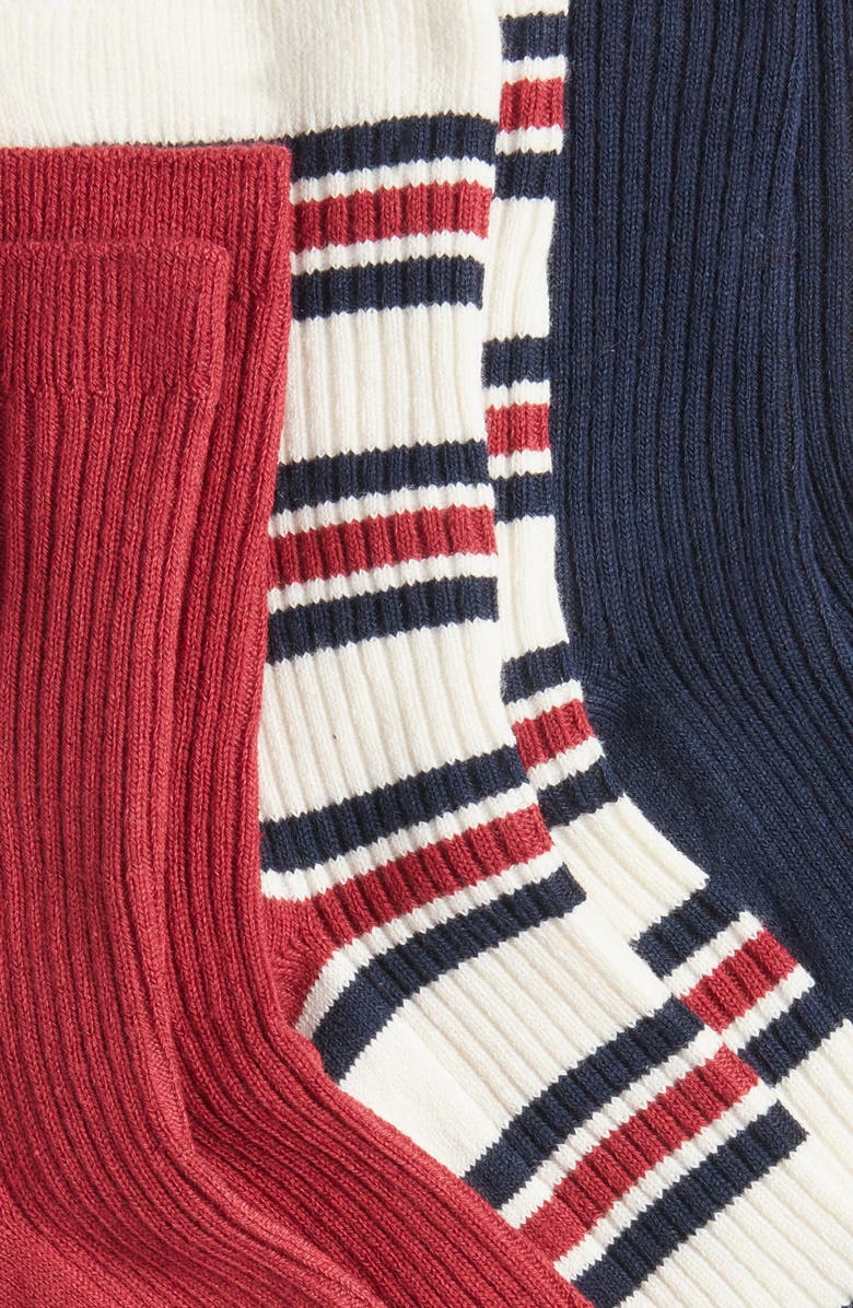 K Bell Socks Clyde Stripe Crew Socks, Alternate, color, Assorted