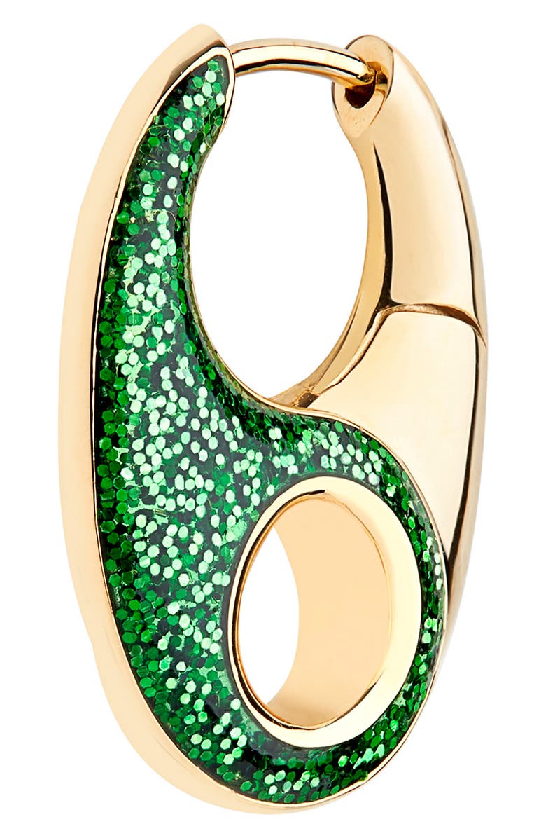 Maria Black Vogue Huggie Hoop Earring, Alternate, color,