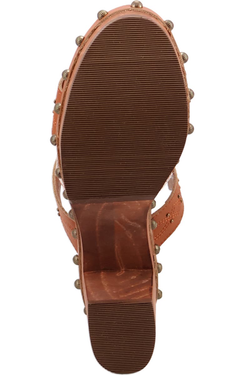 Dingo Chateau Platform Wedge Sandal, Alternate, color, Russet