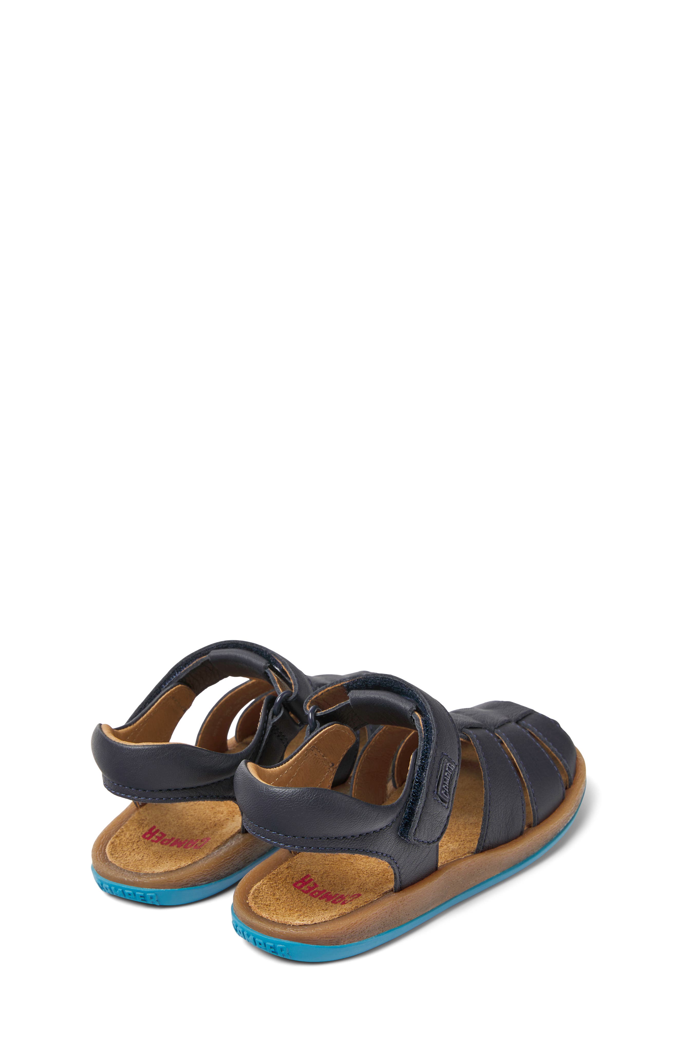 Kids' Bicho Fisherman Sandal, Alternate, color, NAVY