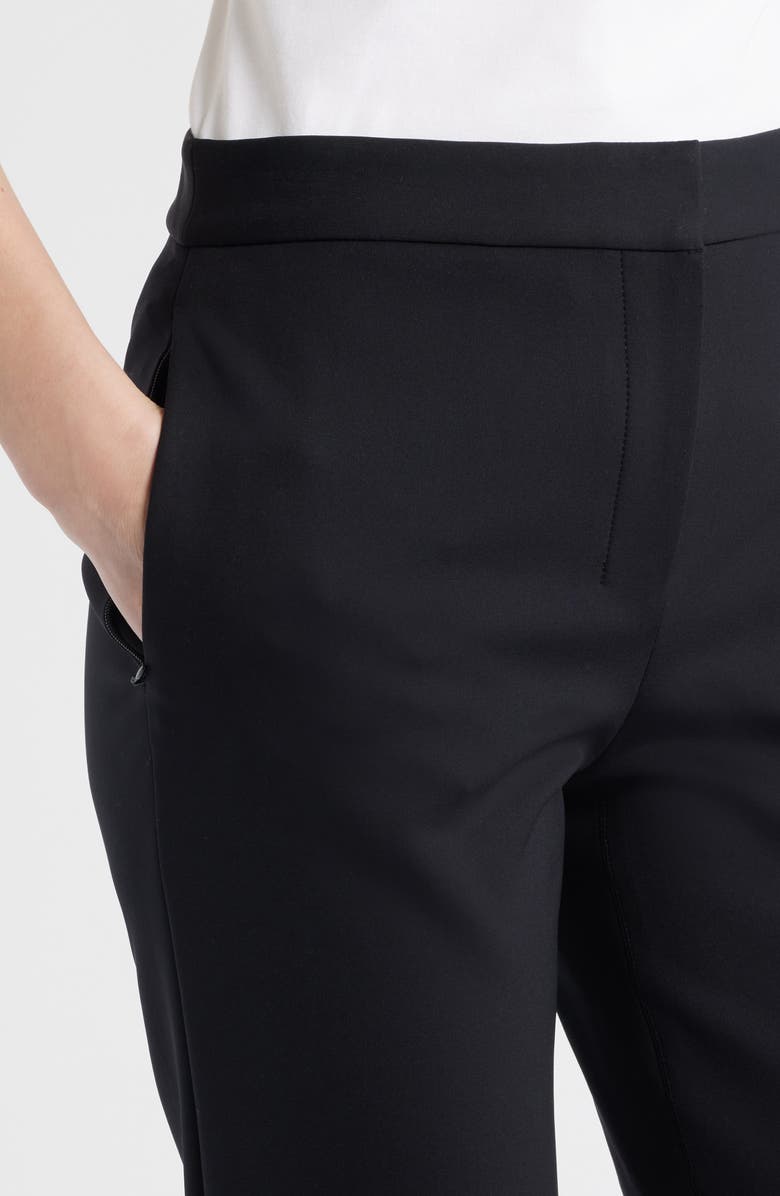 Theory Kick Ankle Pants, Alternate, color, Black