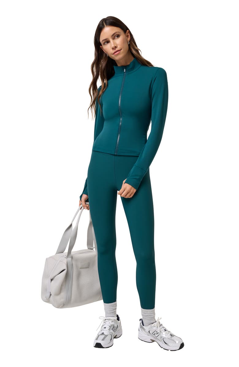 TravisMathew Moveknit Full Zip 3.0 Jacket, Alternate, color, Dark Sea