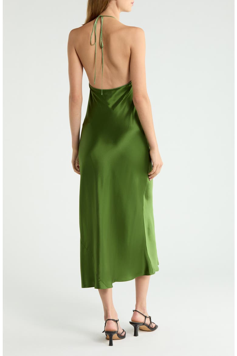 Maripaz Sleeveless Silk Maxi Dress, Alternate, color, TOPIARY