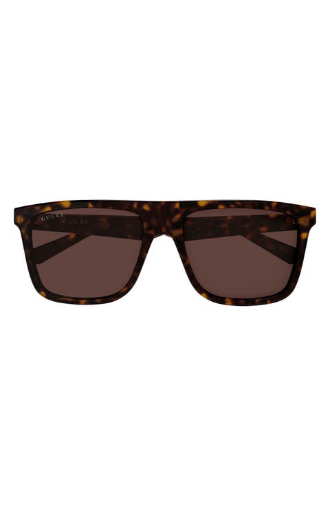 57mm Square Sunglasses