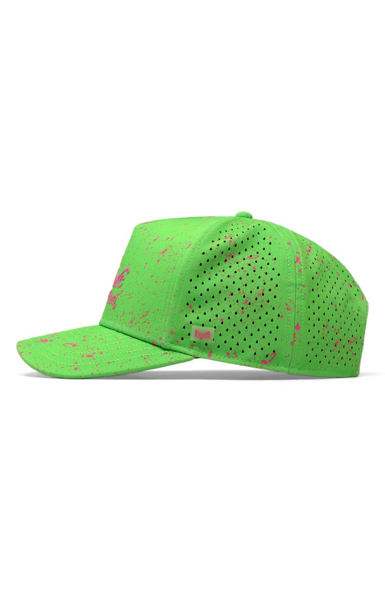 Melin Odysea Neon Drip Hydro Performance Snapback Hat, Alternate, color, Slime