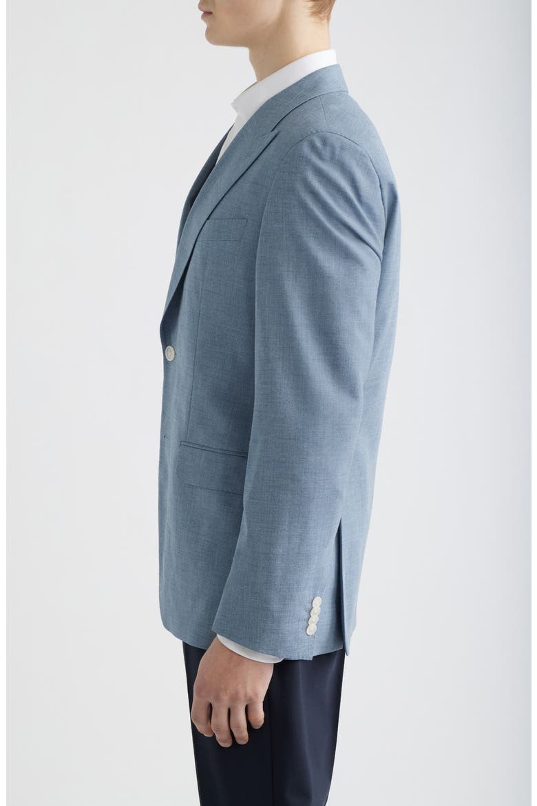 Hutson Wool Blend Jacket, Alternate, color, OPEN BLUE