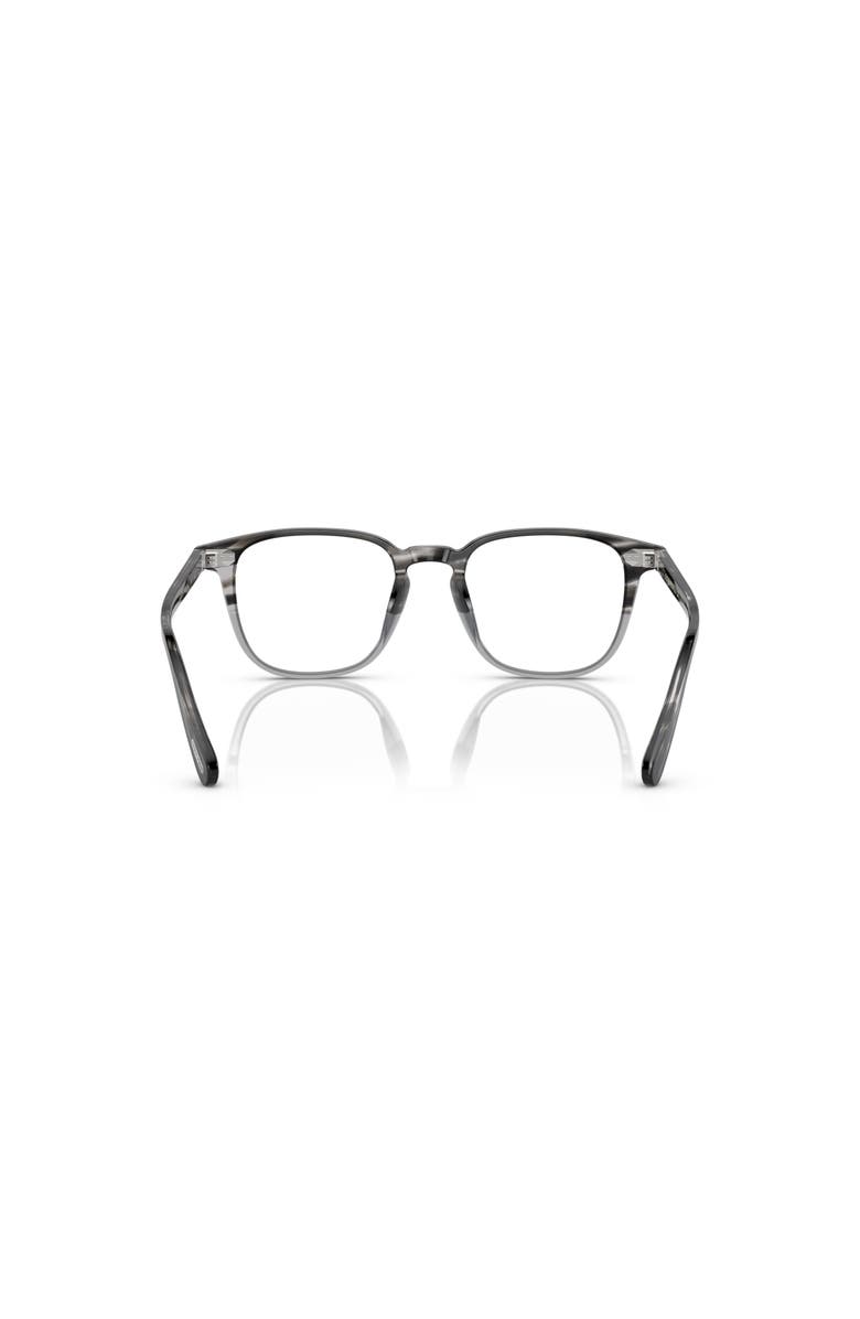 Oliver Peoples 48mm Rectangle optical glasses, Alternate, color, Grey