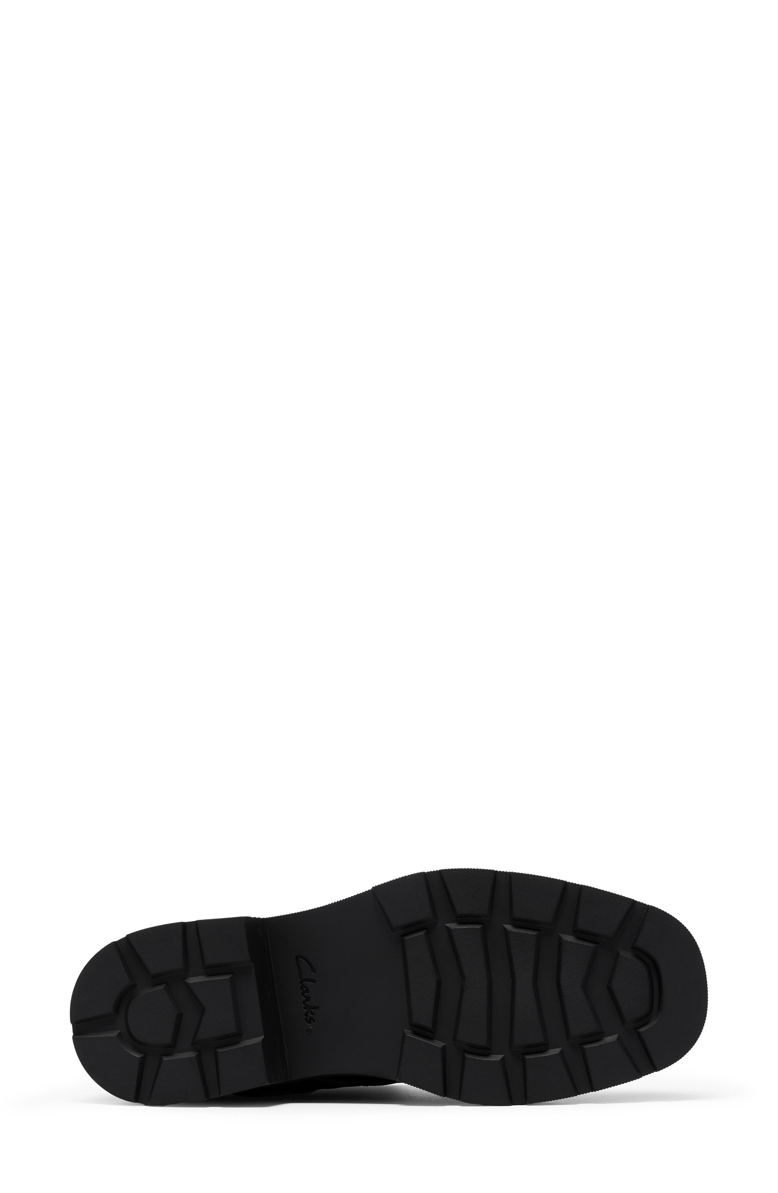 Lauryl Style Faux Leather Lace-Up Boot, Alternate, color, BLACK