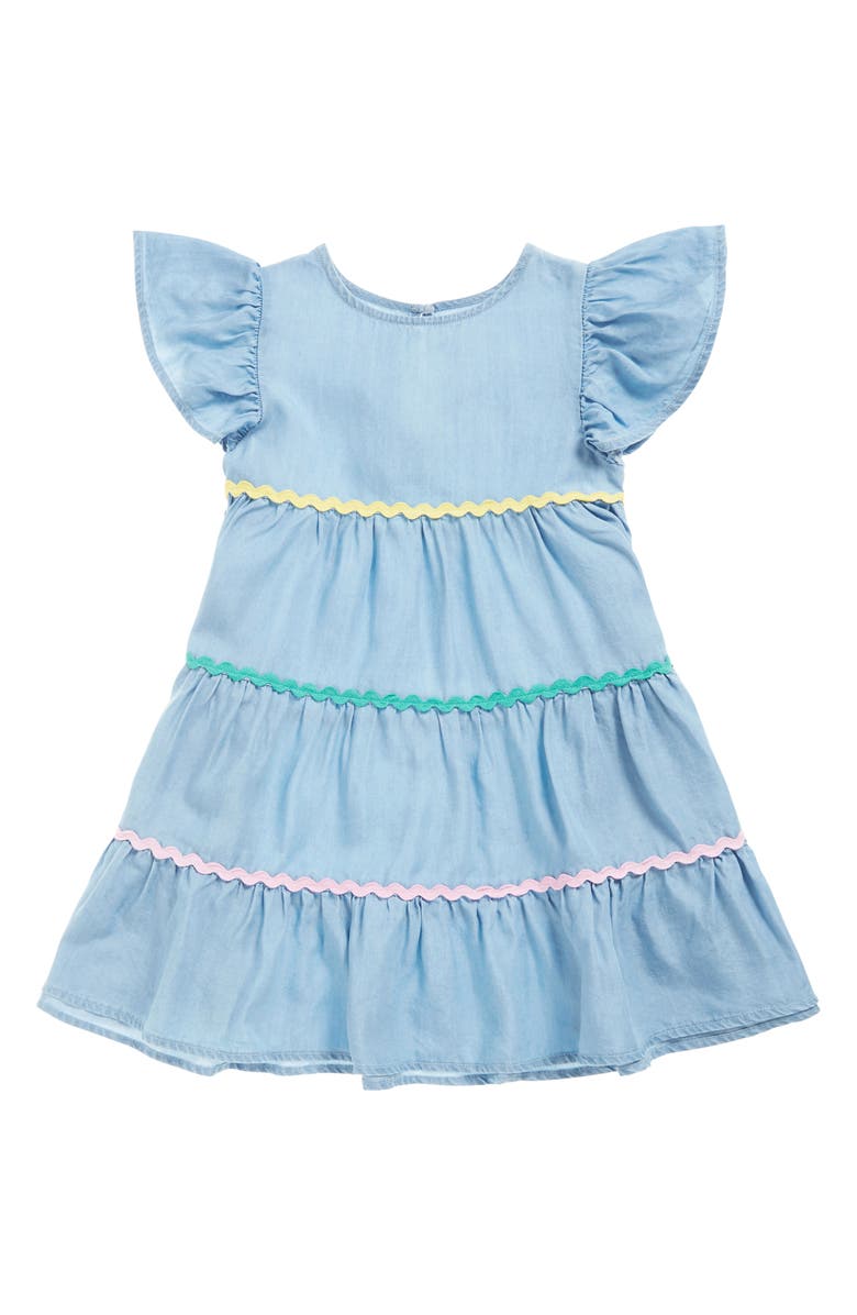 seed heritage Rickrack Tiered Dress, Main, color, 