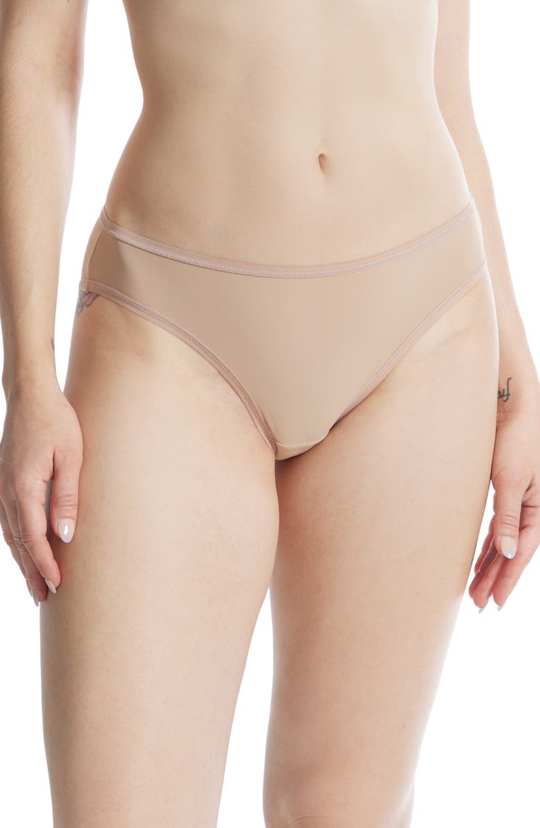 Hanky Panky BreatheSoft Bikini, Main, color, Taupe