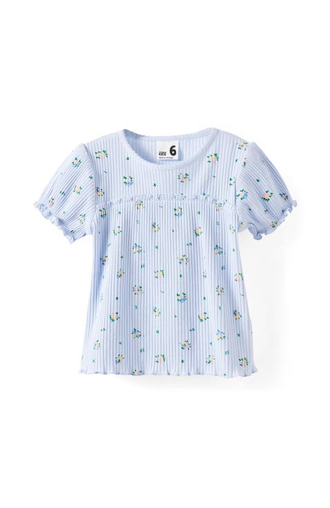 Kid's Posie Short Sleeve Babydoll Top