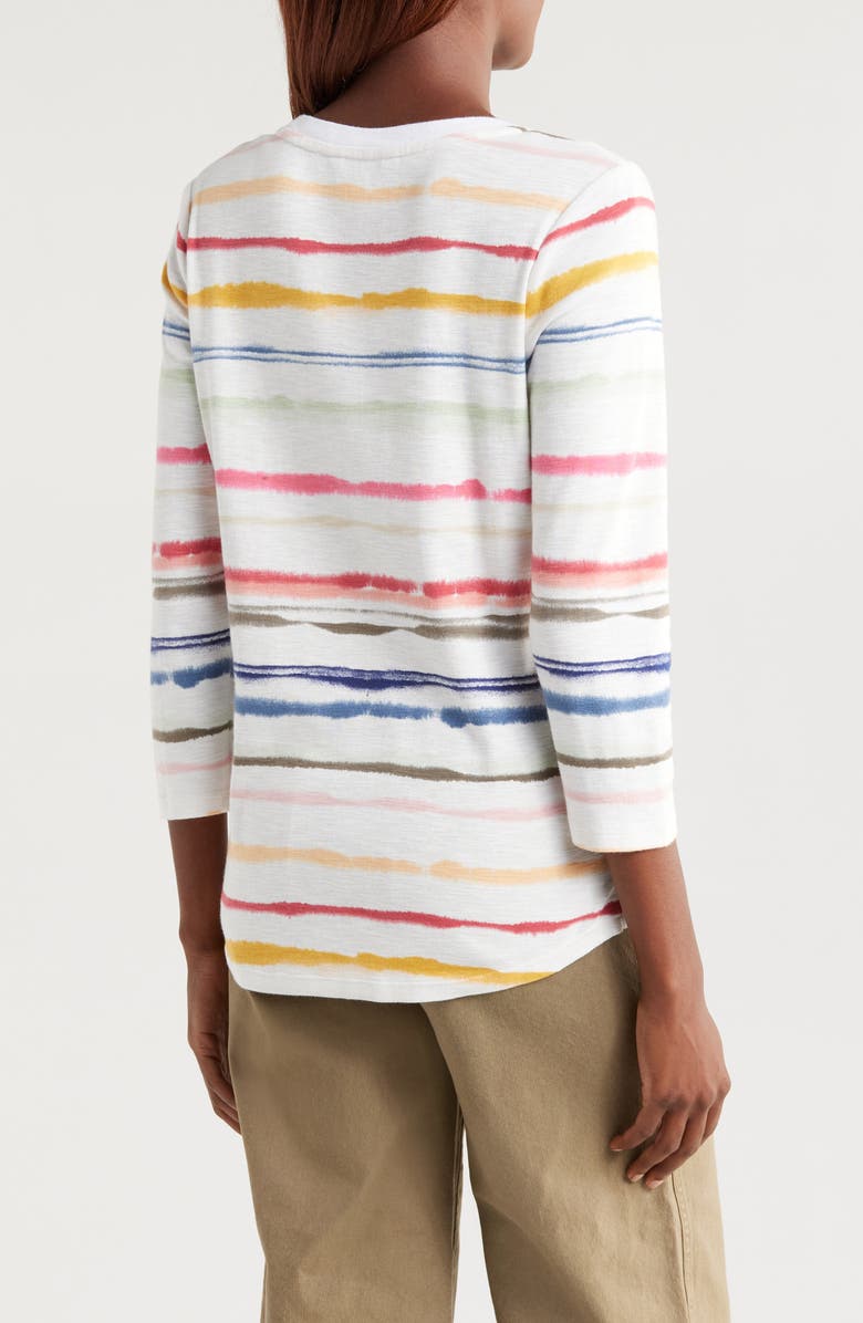 Tommy Bahama Ashby Isles Sealight Stripe Cotton Top, Alternate, color, 