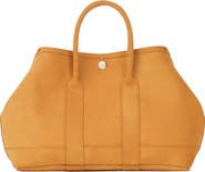 Ezra Arthur Audrey Velvet Leather Top Handle Bag
