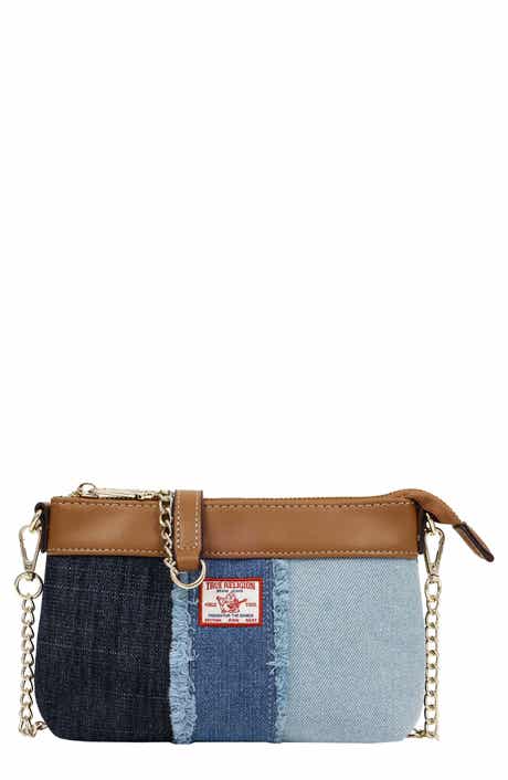 Frayed Denim Pouch on a Chain