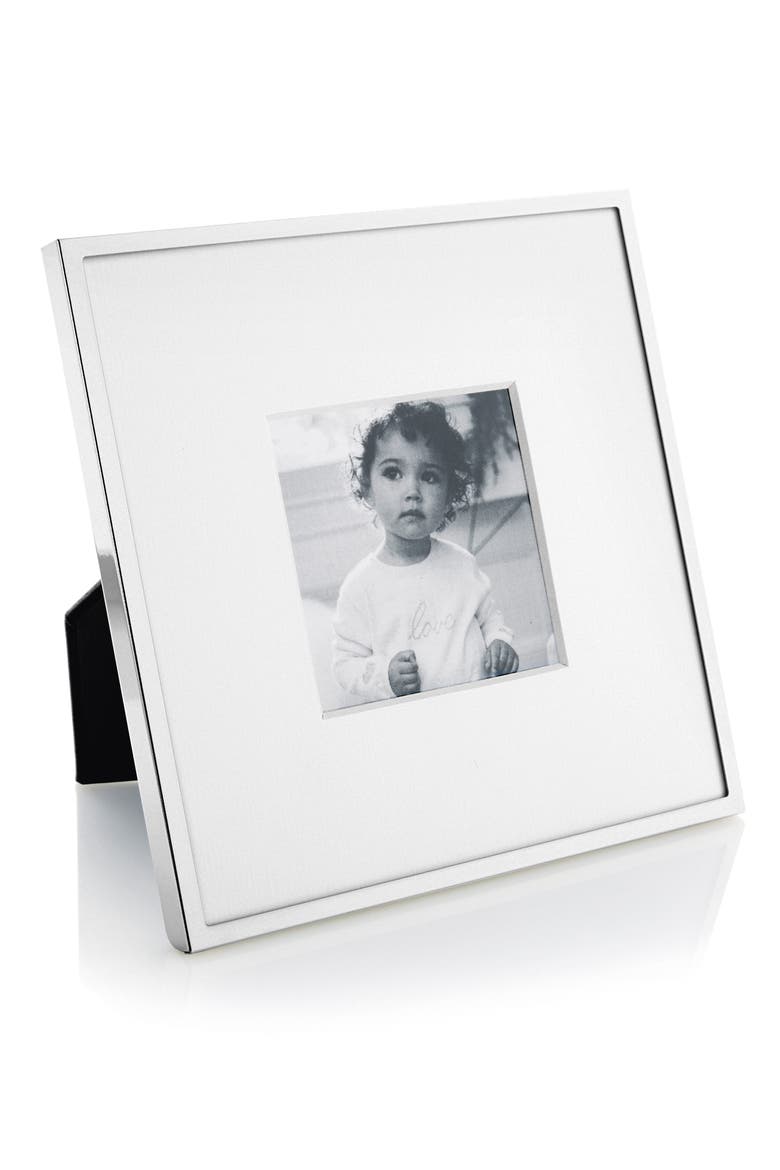Fine Silver Plated Picture Frame, Main, color, SILVER