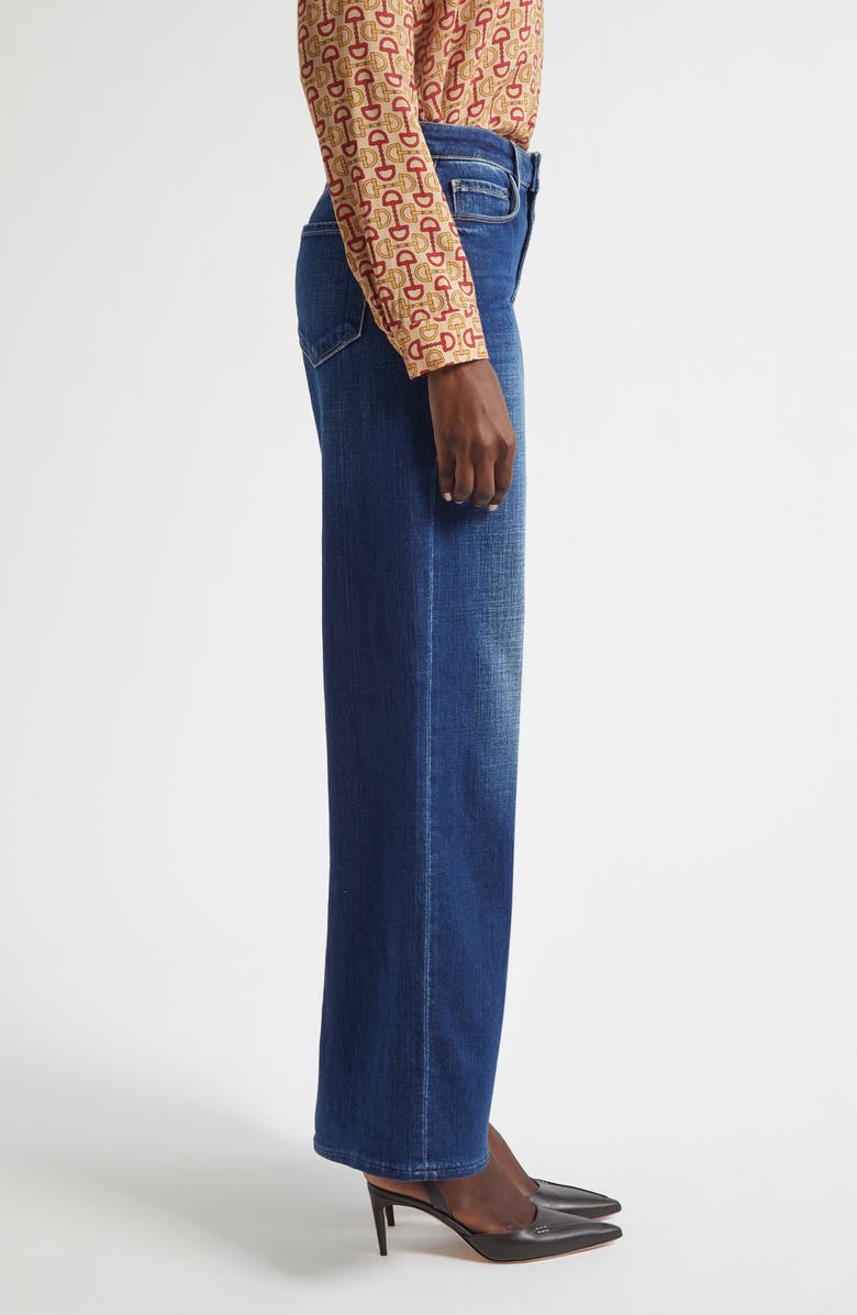 L'AGENCE Alicent High Waist Wide Leg Jeans, Alternate, color, Marvista