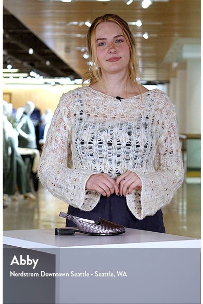 Lea Slingback Flat video