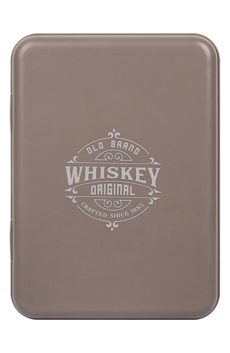 BROOKSTONE Travel Bar Set, Main, color, Grey