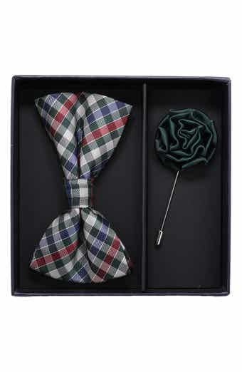 Ben Sherman Bow Tie & Lapel Pin Set