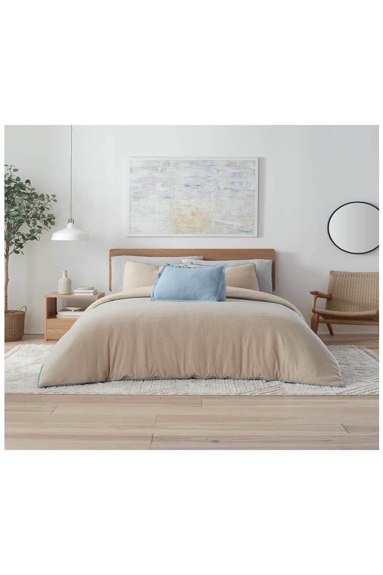 Snuggle Comforter Set, Alternate, color, SOFT TAUPE