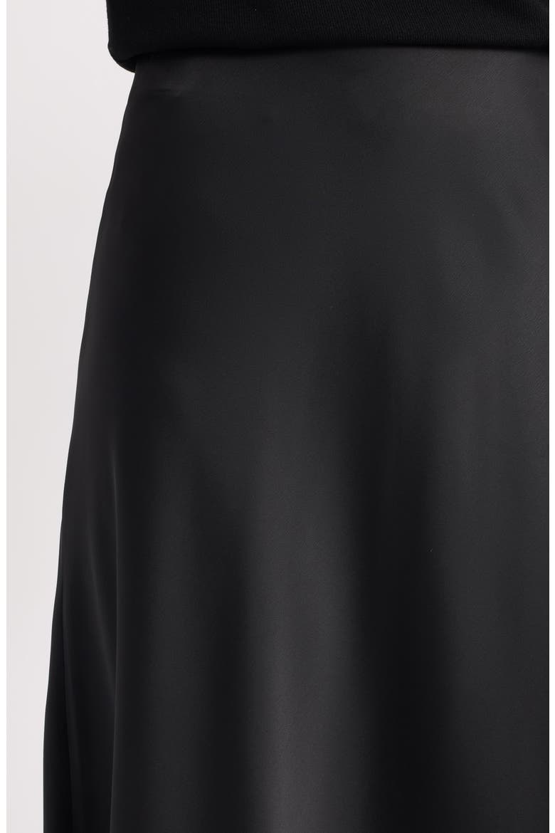 Asymmetrical Bias-Cut Midi Skirt, Alternate, color, ANNE BLACK