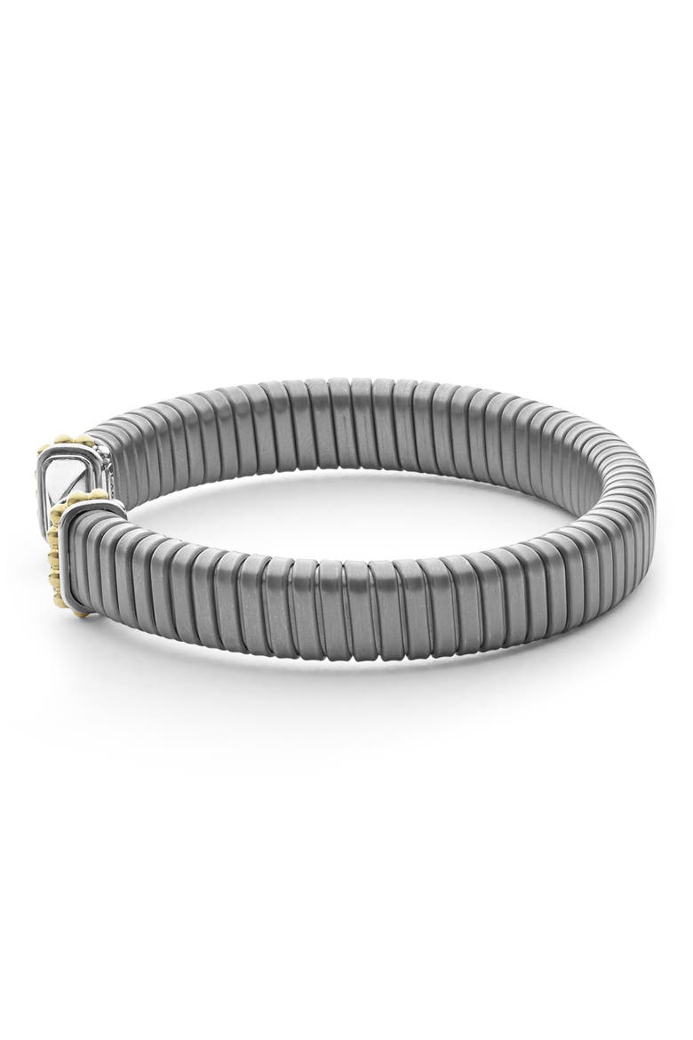 Men's Pointed Dome Bracelet, Alternate, color, TWO-TONE