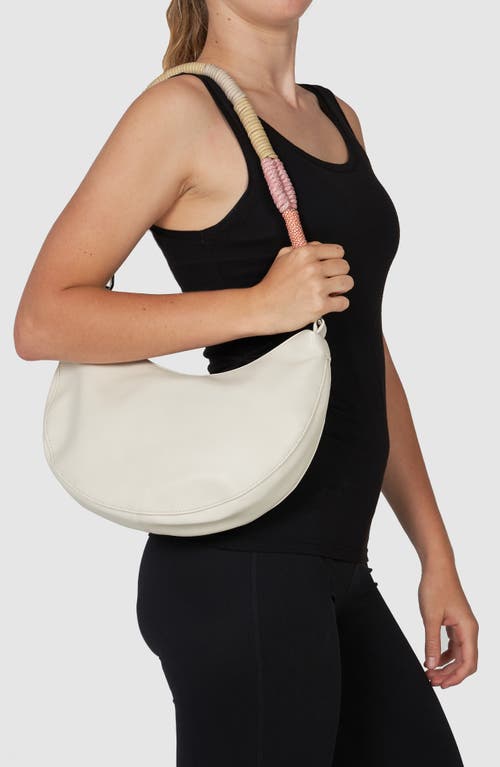 Urban Originals Into The Garden Convertible Crossbody Bag In White