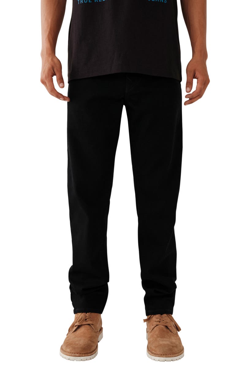 True Religion Brand Jeans Rocco Flap Straight Leg Jeans, Main, color, 