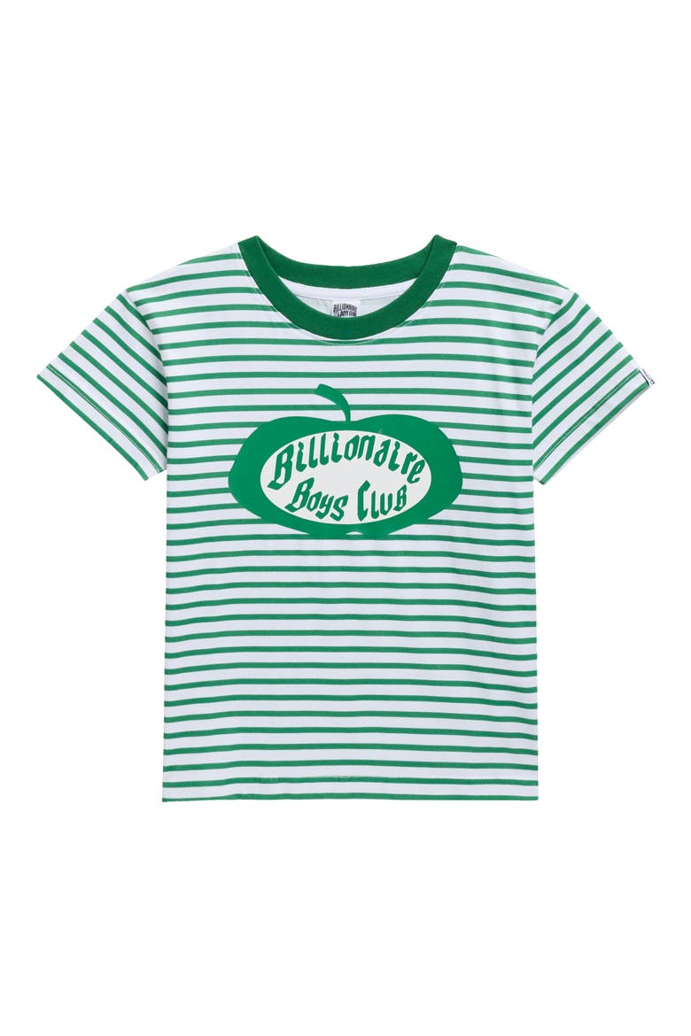 Kids' Fuki Knit Graphic T-Shirt, Main, color, AMAZON