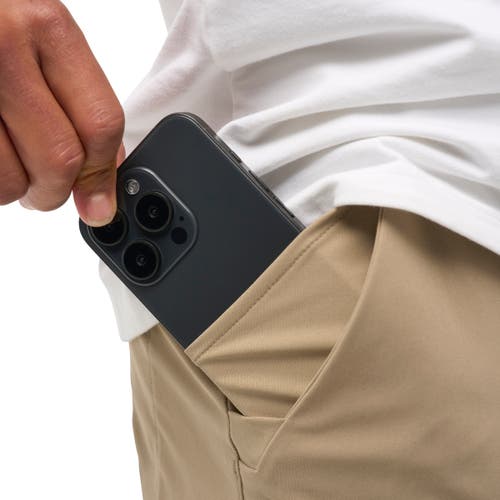 Shop Nomatic The Outset Slim Fit Pant In Khaki