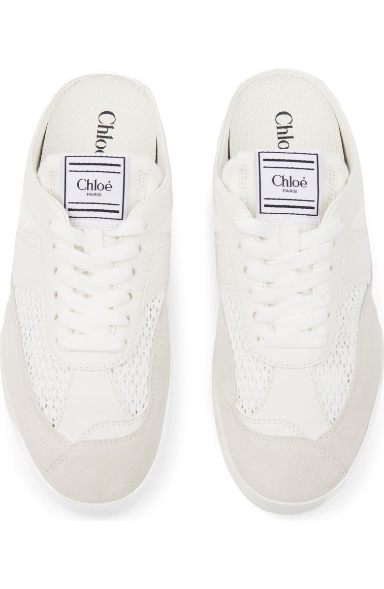 Chloé Kick Mule Sneaker, Alternate, color, Cloudy Cream