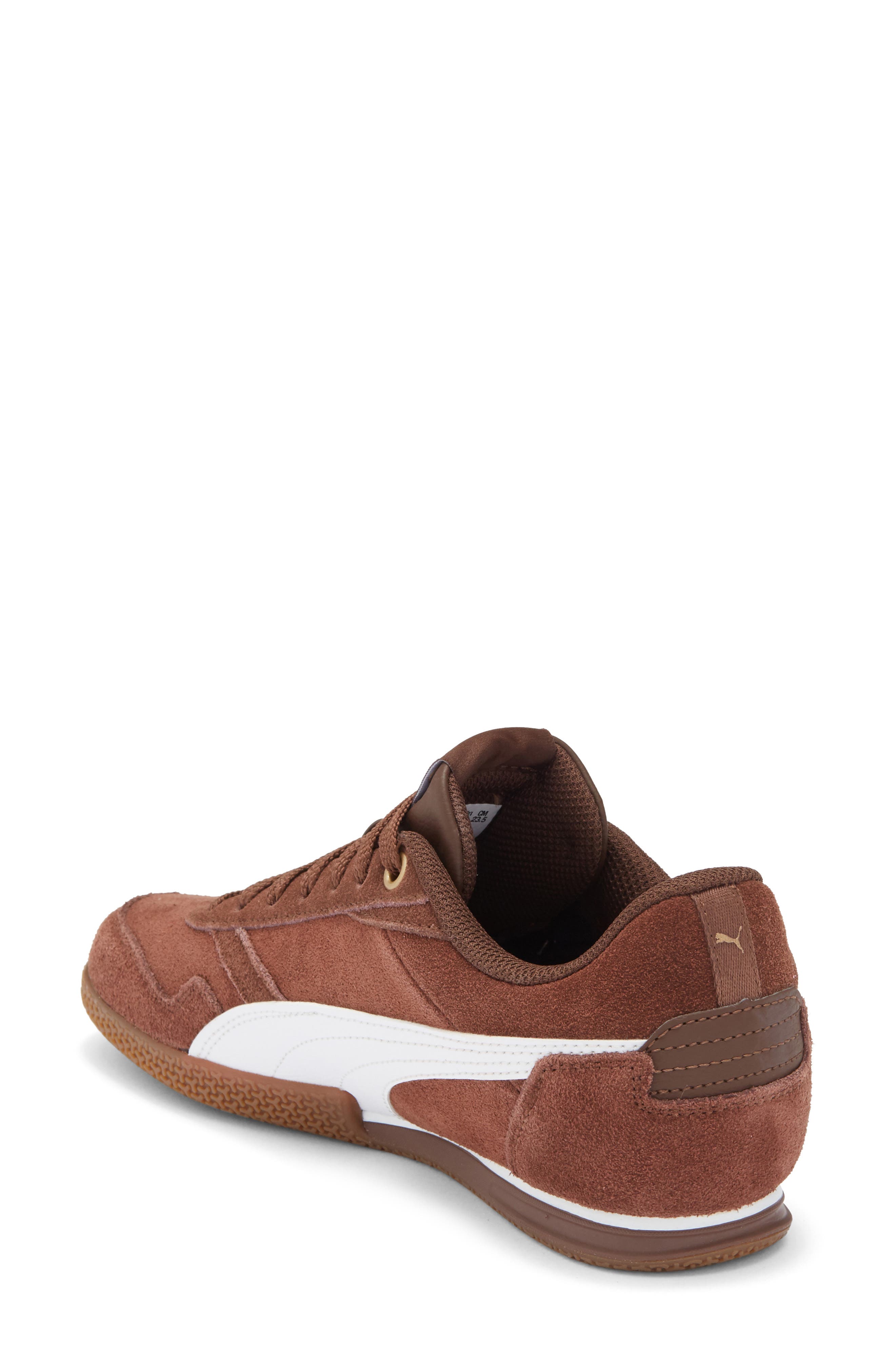 PUMA Bella Donna Sneaker, Alternate, color, Chestnut Brown/ White/ Gold