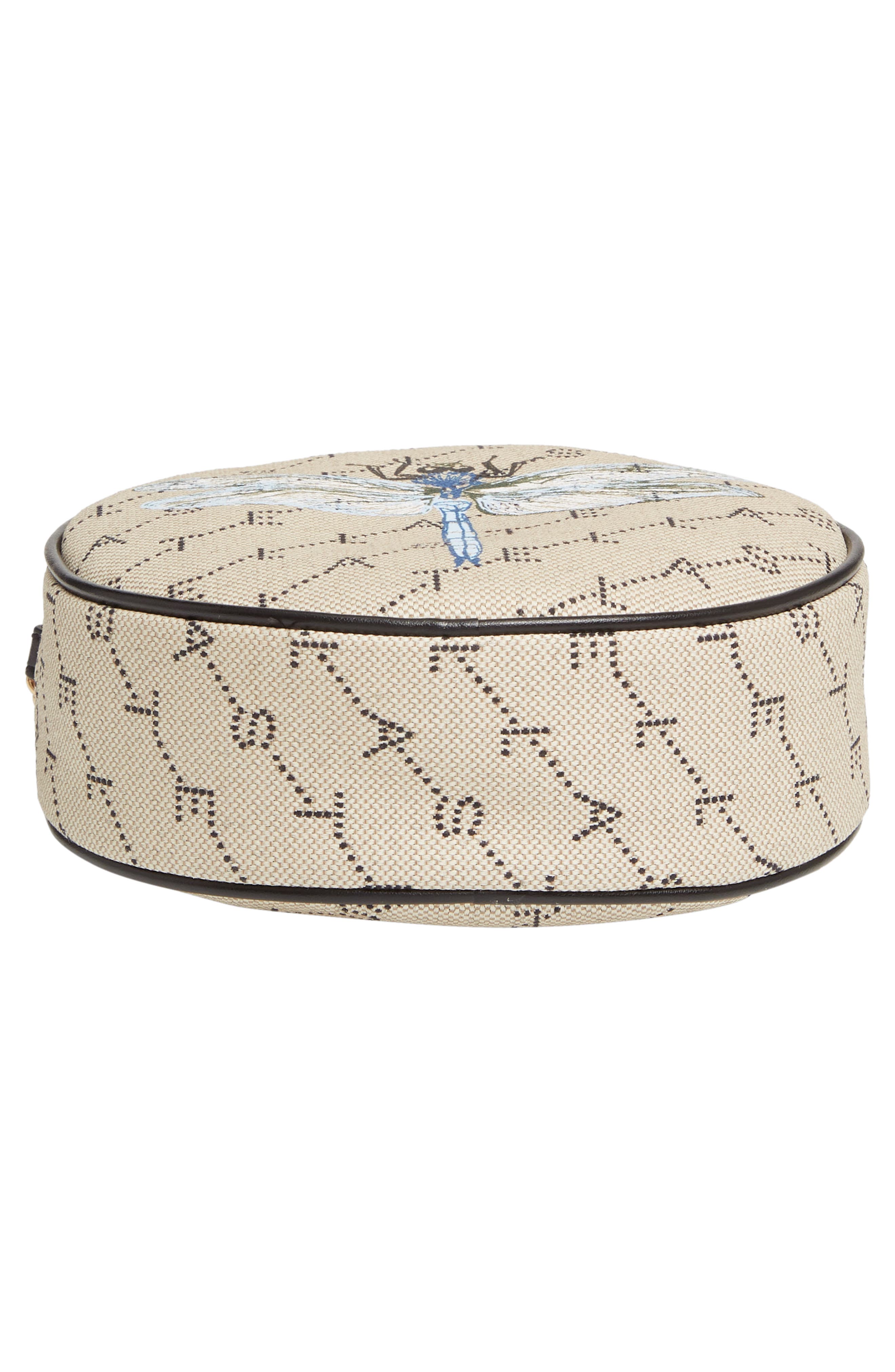 Stella McCartney Mini Monogram Circle Crossbody Bag, Alternate, color, 