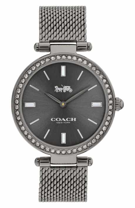 COACH Park Mesh Strap Watch, 34mm