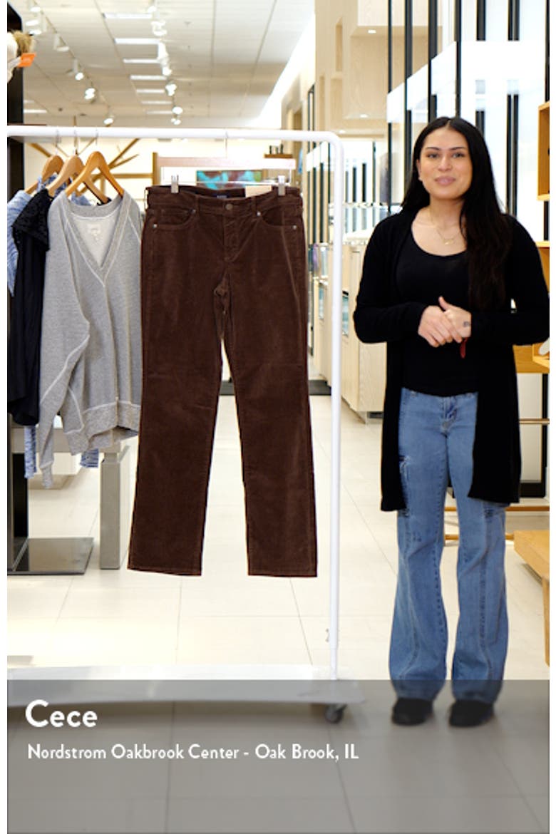 Marilyn Corduroy Straight Leg Pants video