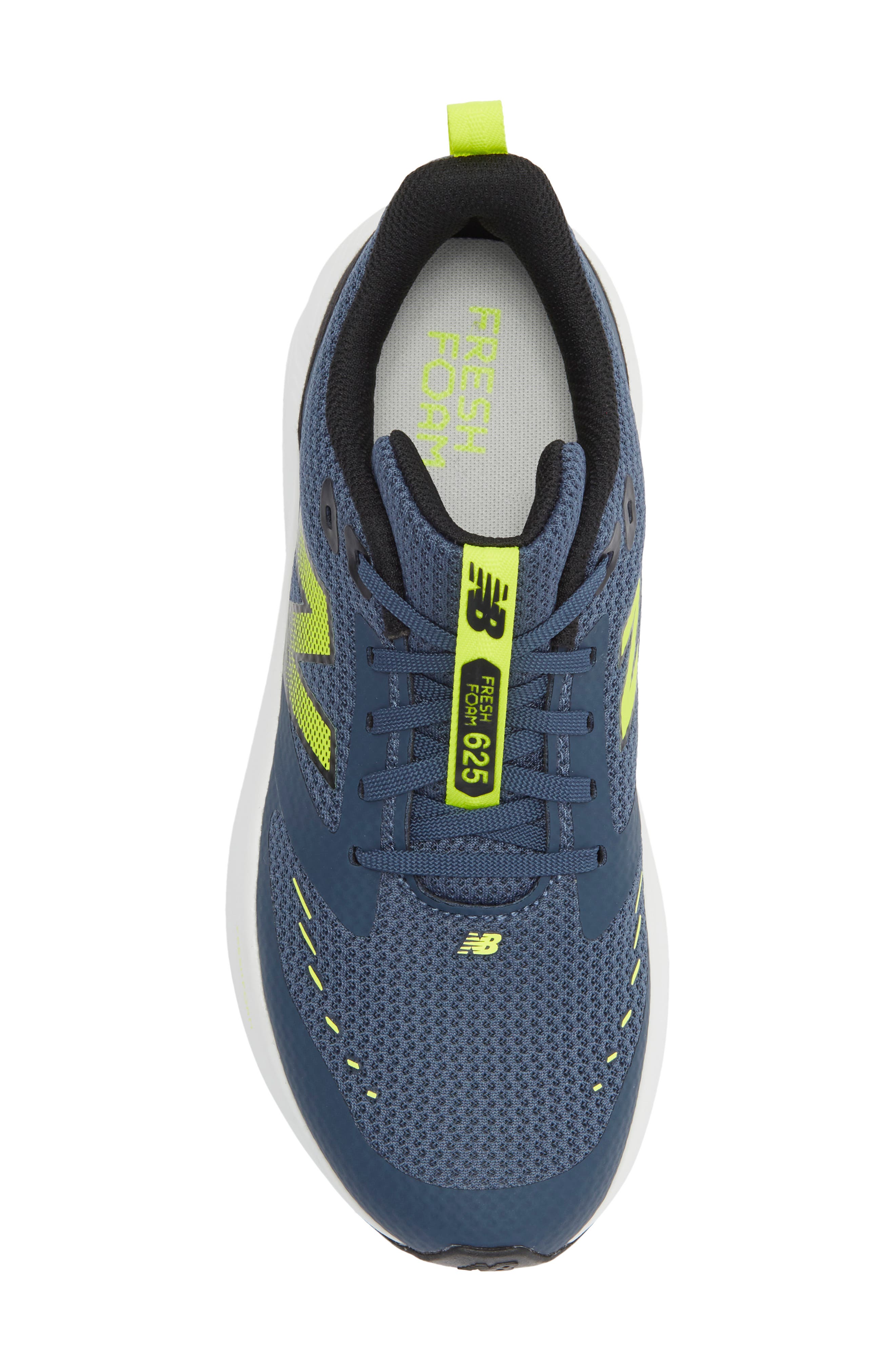 Kids' 625 Sneaker, Alternate, color, VINTAGE INDIGO/ ALKALINE GREEN