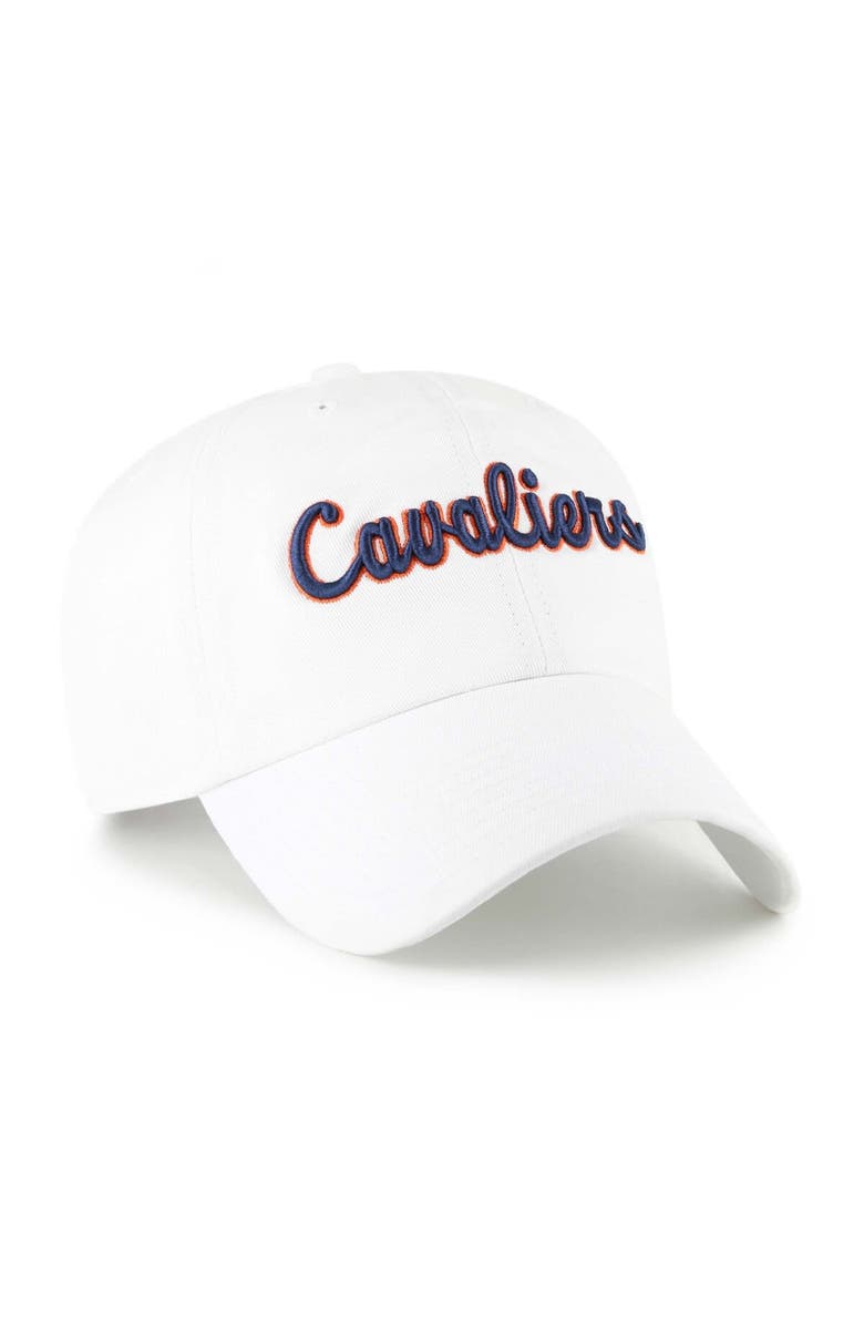 '47 Men's '47 White Virginia Cavaliers Vault Clean Up Adjustable Hat, Alternate, color, White