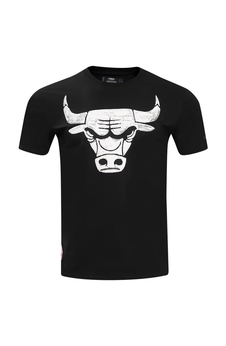 PRO STANDARD Men's Pro Standard Black Chicago Bulls T-Shirt, Alternate, color, 