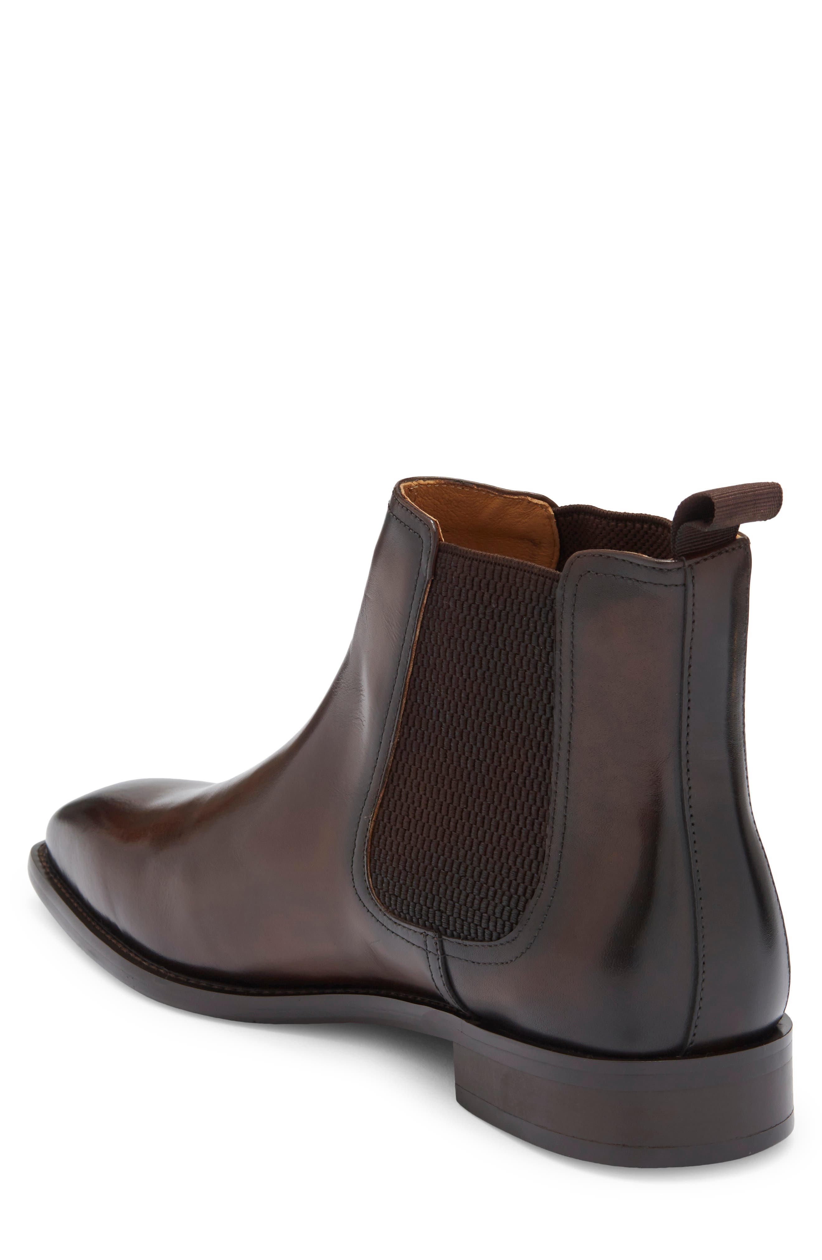 Perseus Plain Toe Chelsea Boot, Alternate, color, CHESTNUT