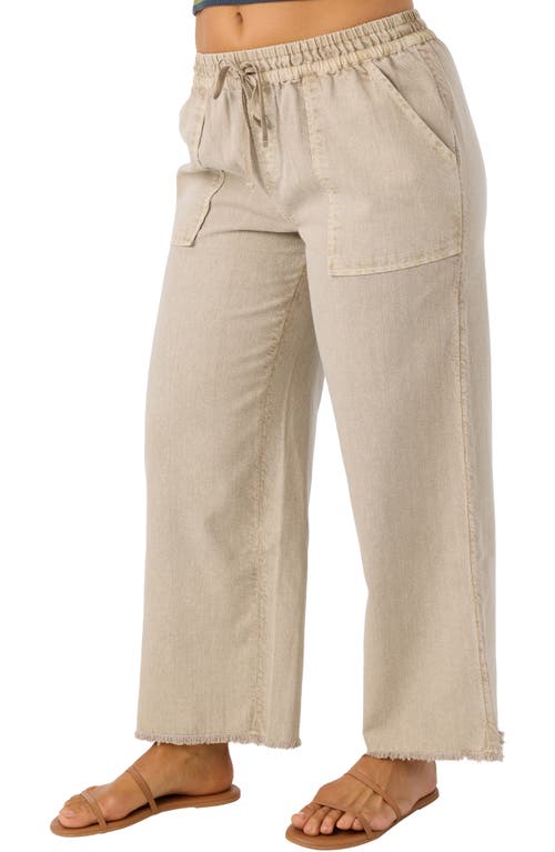 O'neill Sevie Drawstring Cotton Twill Pants