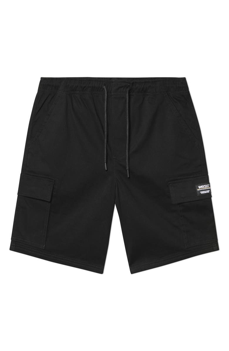 WeSC Utility Stretch Cotton Cargo Shorts, Main, color, 