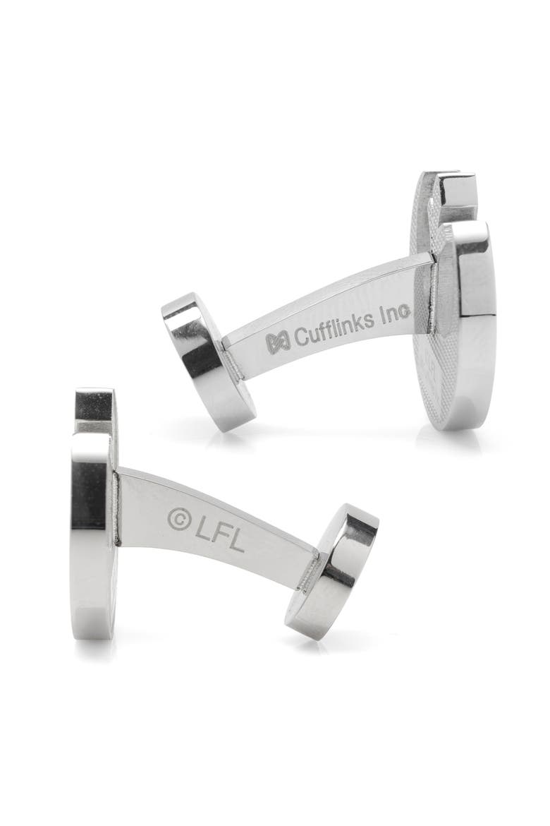 Rebel Alliance Cuff Links, Alternate, color, SILVER