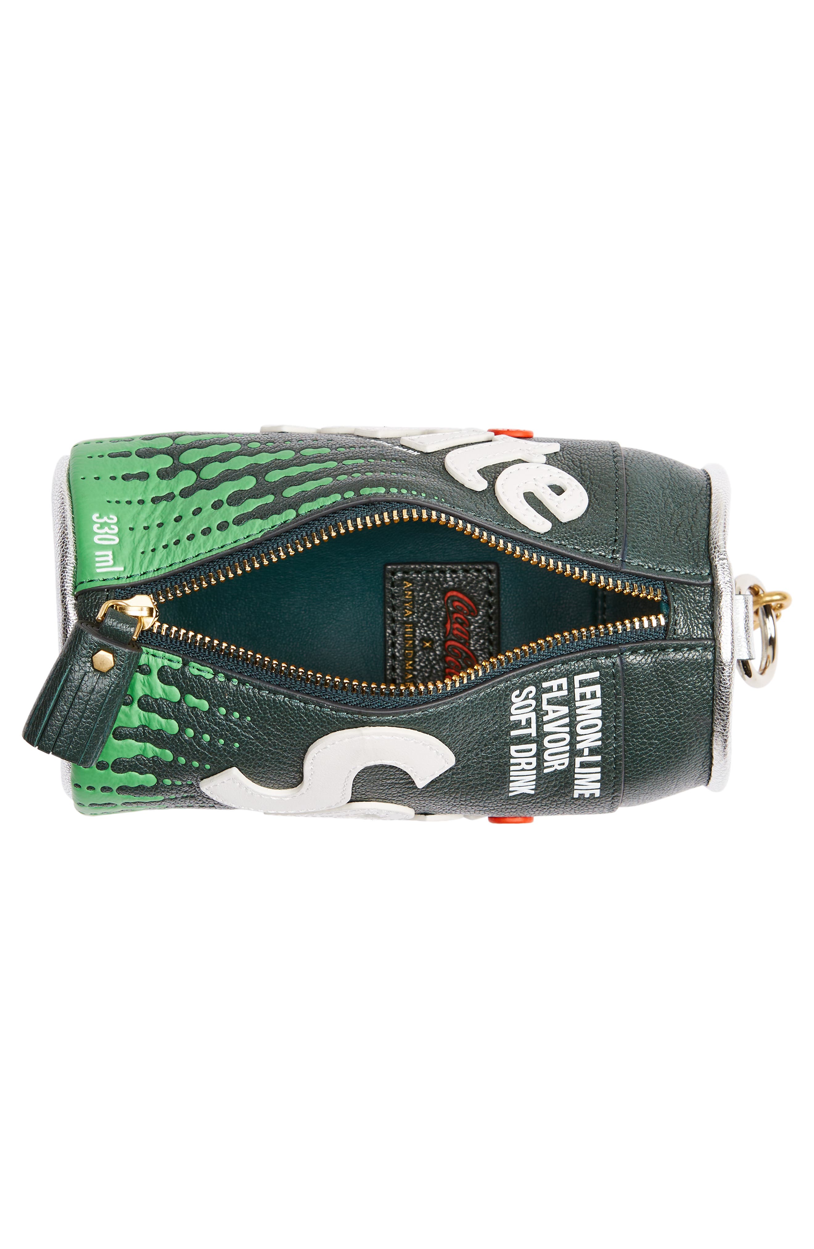 Anya Hindmarch Sprite Leather Pouch, Alternate, color, 
