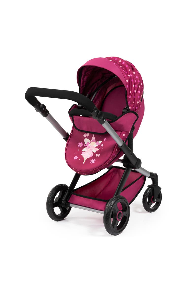 Bayer Design Xeo Mega Doll Set 10 Piece Pram, Bed, Handbag and More, Alternate, color, Multicolored